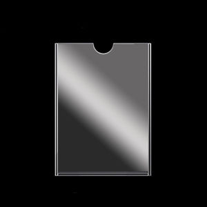 A4 Clear Acrylic Wall Frame Wall Mount Sign Holder Certificate Frames Wall Picture Display Stand for Office Home Store Restaurant