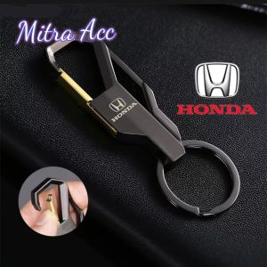 Gantungan Kunci Mobil Motor Metal 3in1 Car Keychain Gantungan Karabiner