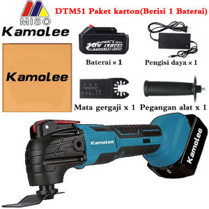 Kamolee DTM51 20000opm 6 Kecepatan Multifungsi Berosilasi Alat Gergaji Pemangkas Listrik