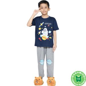 Kiminori DIPTA.CP Setelan Baju Tidur Anak Lengan Pendek