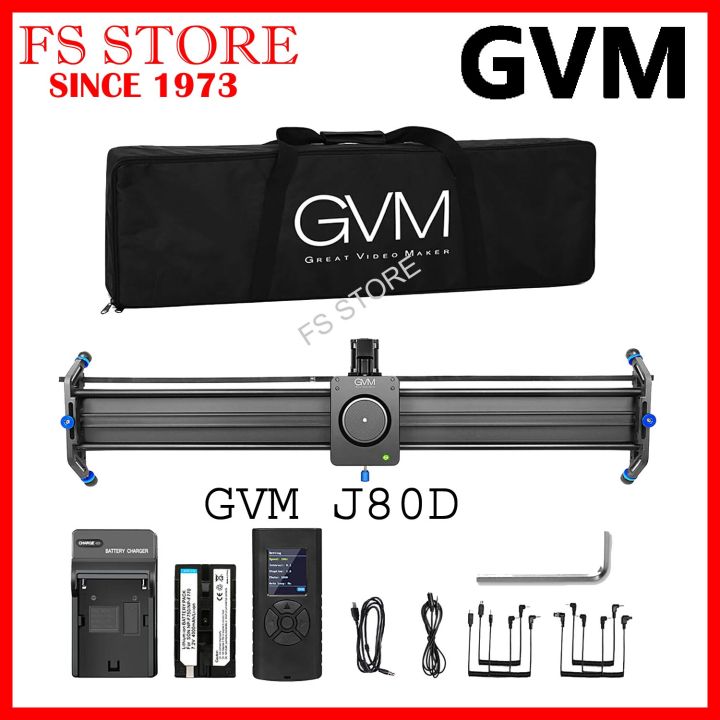 GVM GTJ80D 80CM MOTORIZED VIDEO SLIDER Lazada