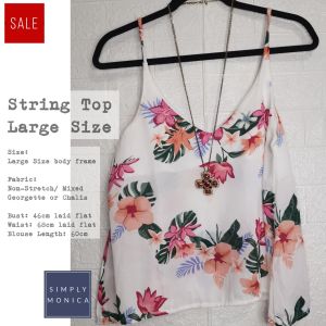 SimplyMonica String Top(Large Size)