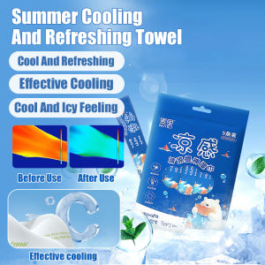 【FAMMY FAEY】Summer Cooling and Refreshing Towel Beach Magnetic Quick-Drying Bath Towel Microfiber Absorbent Portable Yoga Towel