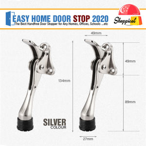 Door Stopper Shoppical Door Stop Easy Home Step Stopper Handsfree Easy Installation Grip on Most Indoor Floorings