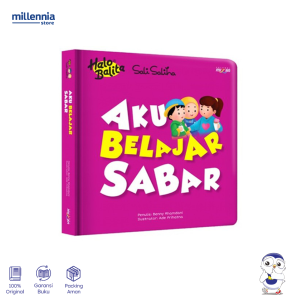 DAR Mizan - Buku Anak Halo Balita Sali Saliha Aku Belajar Sabar Boardbook - Millennia