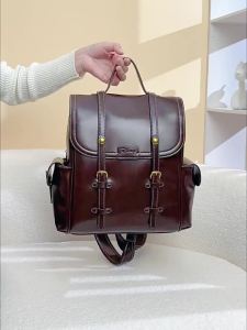 authentic bags Japanese style JK Womens 225 New college-style leather backpack for students