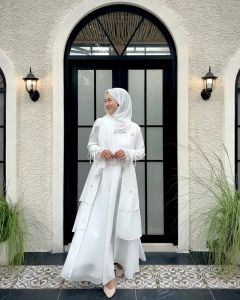 Abaya Sabrina Dress Ceruty Apk payet Gamis Dewasa Terbaru 2025 Viral Dress Wanita Kondangan Kekinian