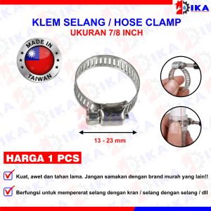 KLEM SELANG HOSE CLAMP BAGUS MURAH-Klem Selang Hose Clamp - High Quality Stainless