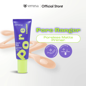 Emina Pore Ranger Total Poreless Primer & Blur Hydraglow Primer 20ml - Kelontong Cantik
