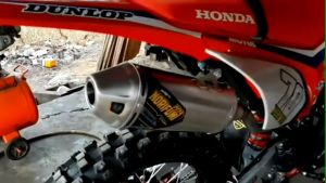 KNALPOT CRF KLX D-TRACKERWR155 NORIFUMI ROCKET 4(PNP)