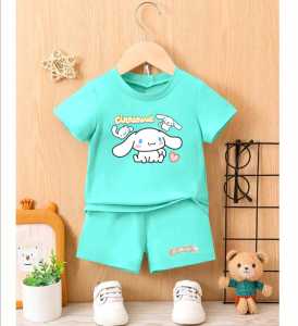Stelan Kaos anak Perempuan CINNAMOROLL Untuk Usia 1-8 Tahun