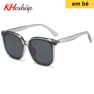 [Mùa Sale] Kính Thời Trang cho Bé 10- 25kg form vuông bầu độc đá cá tính mã Y1801 - kheshop