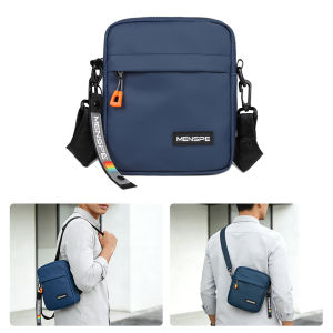 MENSPE Men’s Shoulder Bag Mini Cross Body Bag Casual Lightweight Messenger Bag Large Capacity Waterproof Leisure Street Bag Travel Bag Outdoor Riding Bag For Men