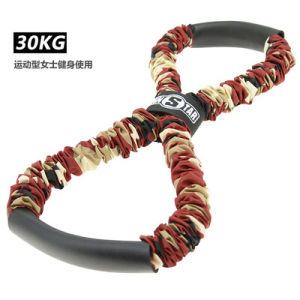 INNSTAR Yoga 8 Figure-eight resistance band resistance rope resistance strap elastic band home-use shoulder-expanding fitness equipment