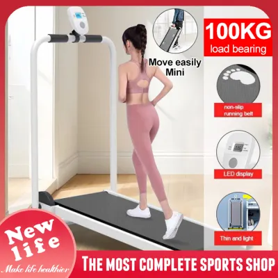 NEW LIFE Multifunctional luxury Threadmill 380KG Load Capacity Household Mechanical TreadmillSilent and Long-Distance Running Belt Fitness EquipmentWalking Machine【Give away Free Pull Rope and Sports TurntableShip Same DayDoor to DoorCOD/Installment