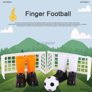 [COD] yixiayun Funny Mini Finger Soccer Football Match Play Table Game Set with Two Goals