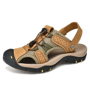 Sandal Sendal Gunung Pria Cowok Dewasa MOUNTAIN Murah Outdoor Terbaru Kulit 056