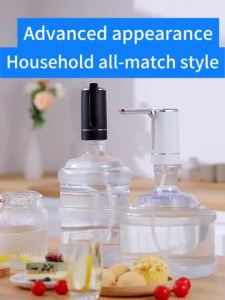 SG StockPortable Automatic Water Dispenser Pump Wireless Electric Folding Design Home/Travel Use