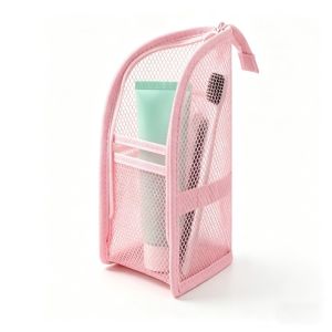 EVA Mesh Cosmetic Bag Travel Storage Portable Toiletry Beauty Case Makeup Bag Organizer Female Make Up Pouch Bathroom Wash Pack