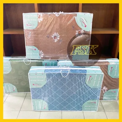 Foldable Mattress/3 Fold Mattress/Single Mattress/Tilam Lipat (Random Color Send)