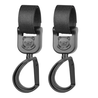 EZYLITTLES Baby Stroller Hook Baby Cart Hooks Shopping Bag Clip Metal Mommy Hook Child Kids Trolley Accessories