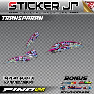 Stiker Striping Fino Sticker Motor Yamaha Fino 125 Fi Variasi Transparan Thailook 002