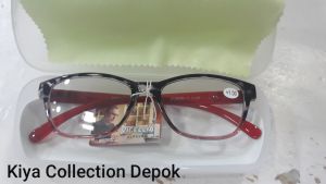 Kacamata Baca/Plus Pria dan wanita Free box dan kain lap WD803D