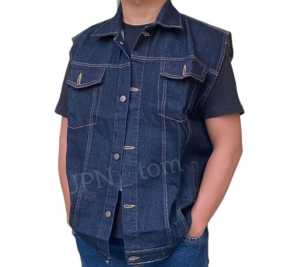 Rompi Jeans Jumbo Pria Jaket Denim Vest Bigsize Jins Garmen XS S M L XL XXL XXXL XXXXL 5XL