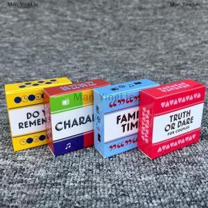 [COD] Man YingLie 1 Set Christmas Halloween Thanksgiving Gift Mini Size Cards Game After Dinner Amusements Card Game For Family And Friends Party