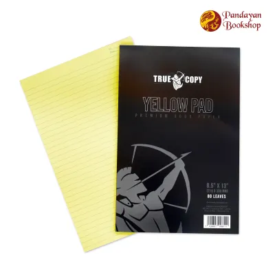 True Copy Yellow Pad Premium Book Paper 80 Leaves