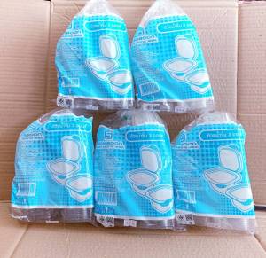 (ชุดละ 5 แพค) ถ้วยน้ำพริก ถ้วยน้ำจิ้ม 3 ออนซ์ แพคละ 50 ชิ้น ฝาติด ยี่ห้อSB