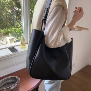 3 Colors - Minimalist Korea Women Work Simple PU Leather Shoulder Bag