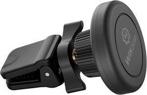 WixGear Universal Twist-Lock Air Vent Magnetic Car Mount Holder for Cell Phones with Fast Swift-snap Technology – Supports Devices up to 14oz