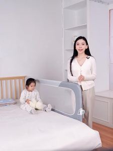Baby Bed Guard For Kids Elderly Bed Fence Baby Bed Fence Guard For Baby Bed Baby Grating Baby Heightened Folding Fence