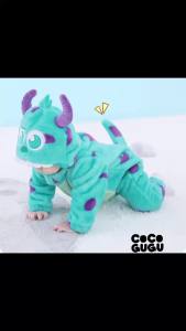 Baby Sully Romper Blue Warm Onesie Newborn Bebes Boy Girl Clothes Halloween Cow Costumes Cartoon Toddler Outfit Cute 0-3 Years