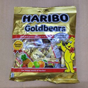 HARIBO + túi VÀNG 200g + KẸO DẺO GẤU Goldbear Gummy (HALAL)