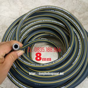 BÁN LẺ 10 - 15 - 20 - 30 MÉT DÂY HƠI KHÍ NÉN 3 LỚP HÀN QUỐC PONAHOSE PHI 8 (8 x 15 mm)