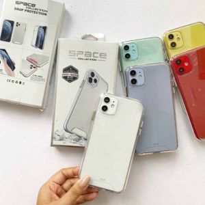 Space Military Hybrid Case Bening 16 Promax 16 15 Pro 15 14 Plus 14 13 Mini 13 12 Pro 12 11 Pro 11 X / Xr Xsmax Acrylic Casing Bening