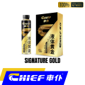 Chief Signature Gold Fuel System Cleaner – 96.4% Carbon Removal | Restore Power, Reduce Fuel Use, Quiet Engine (300ml). 