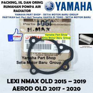 Pak Paking Rumah Pompa Air Radiator Nmax N Max Aerox Old Lama Lexi Original Asli Yamaha Surabaya