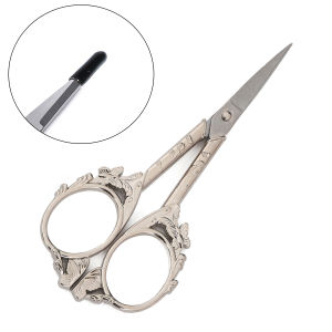 1Pc MultifunctionalStainless Steel Vintage Scissors Butterfly Style Sewing Fabric Cutter Embroidery Scissors Tailor Scissor Thread Scissor Tools For Sewing Shears