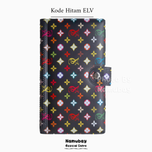 Namubay - Dompet Album Logam Mulia / Dompet Penyimpanan Emas / Dompet Mini Gold / Dompet Kancing Wanita