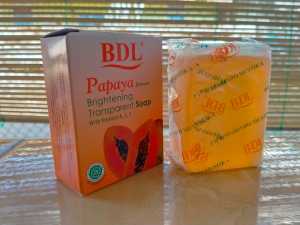 Sabun Papaya: Membersihkan Wajah dari Kotoran & Debu dengan Sabun BDL Papaya 90 Gram