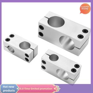 Graceful Pillar fixing clamp vertical fixed diameter fastening aluminum alloy optical axis cross block steel pipe fixing bracket connecti