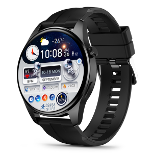 ใหม่ HK4 Hero สมาร์ทวอทช์ AMOLED 1.5 นิ้ว Ltpo 2.5D Amplitude Mens NFC สมาร์ทวอทช์ไร้สายชาร์จบลูทูธโทร GT3 Pro 2023