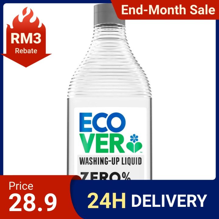 ECOVER ZERO DISHWASHING UP LIQUID 950ML Lazada