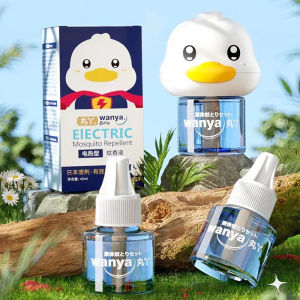 Máy Xông Đuổi Muỗi Hình Vịt Wanya Baby – An Toàn Cho Bé – Combo 1 Máy + 3 Chai Tinh Dầu
