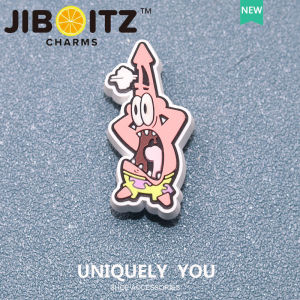 JIBBITZ cross charms ตัวติดรองเท้า SpongeBob การ์ตูนสนุก ตัวติดรองเท้า cross