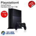 playstation4 ps4 hen  jailbreak cfw firmware Terbaru 2024  hardisk 1 tb. 