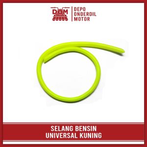 Selang Bensin Warna KUNING (PSP) - Slang Tali Vacum Vacuum Karet Sintetis Minyak Bensin UNIVERSAL